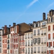 Historic Buildings In Bayonne, France