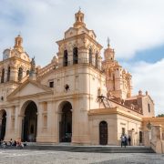 Historic Colonial Church In Cordoba, Argentina