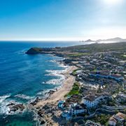 Drone Shot above Hacienda del Mar in Los Cabos taken by Editor in Chief, Tyler Fox